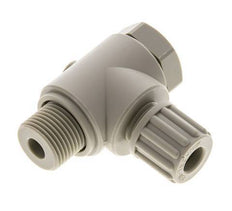 8x6mm & G3/8'' PP-Kompressionsverschraubung mit Außengewinde und Hohlschraube 10 bar