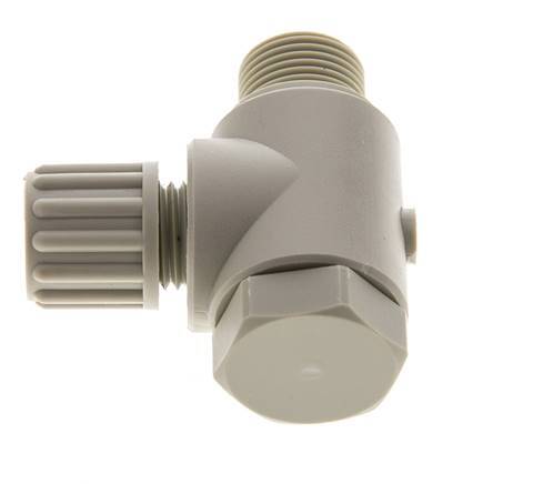 8x6mm & G3/8'' PP-Kompressionsverschraubung mit Außengewinde und Hohlschraube 10 bar