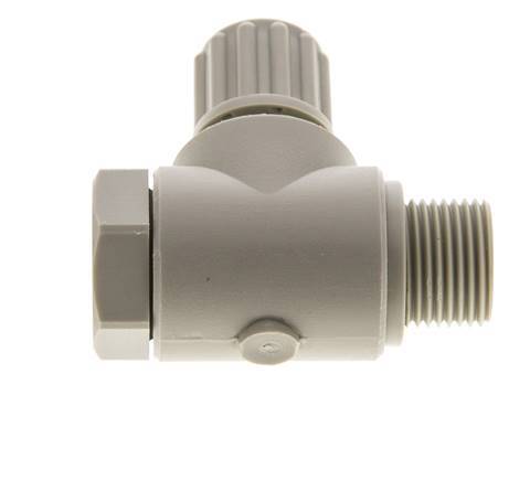 8x6mm & G3/8'' PP-Kompressionsverschraubung mit Außengewinde und Hohlschraube 10 bar