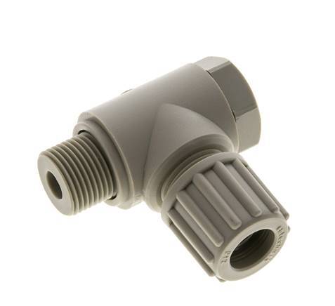 12x10mm & G3/8'' PP-Kompressionsverschraubung mit Außengewinde mit Hohlschraube 10 bar