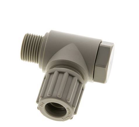 12x10mm & G3/8'' PP-Kompressionsverschraubung mit Außengewinde mit Hohlschraube 10 bar