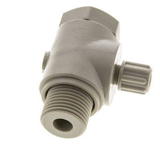 6x4mm & G1/2'' PP-Kompressionsverschraubung mit Außengewinde mit Hohlschraube 10 bar