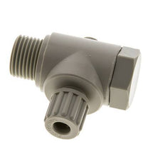 8x6mm & G1/2'' PP-Kompressionsverschraubung mit Außengewinde mit Hohlschraube 10 bar