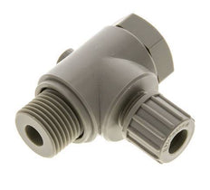 10x8mm & G1/2'' PP-Kompressionsverschraubung mit Außengewinde mit Hohlschraube 10 bar