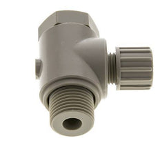 10x8mm & G1/2'' PP-Kompressionsverschraubung mit Außengewinde mit Hohlschraube 10 bar