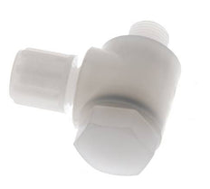 6x4mm & G1/8'' PVDF-Kompressionsverschraubung mit Außengewinde und Hohlschraube 10 bar