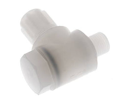 6x4mm & G1/8'' PVDF-Kompressionsverschraubung mit Außengewinde und Hohlschraube 10 bar