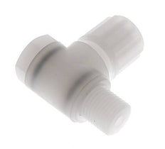 8x6mm & G1/4'' PVDF-Kompressionsverschraubung mit Außengewinde und Hohlschraube 10 bar