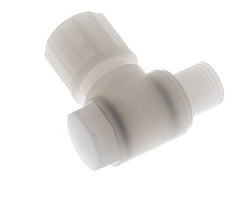 10x8mm & G1/4'' PVDF-Kompressionsverschraubung mit Außengewinde mit Hohlschraube 10 bar