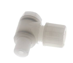 10x8mm & G1/4'' PVDF-Kompressionsverschraubung mit Außengewinde mit Hohlschraube 10 bar