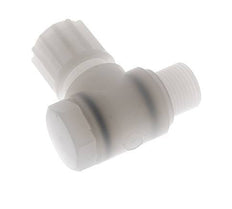 12x10mm & G3/8'' PVDF-Kompressionsverschraubung mit Außengewinde und Hohlschraube 10 bar