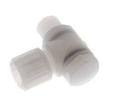 12x10mm & G3/8'' PVDF-Kompressionsverschraubung mit Außengewinde und Hohlschraube 10 bar