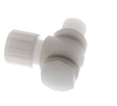 12x10mm & G3/8'' PVDF-Kompressionsverschraubung mit Außengewinde und Hohlschraube 10 bar