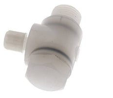 6x4mm & G1/2'' PVDF-Kompressionsverschraubung mit Außengewinde und Hohlschraube 10 bar