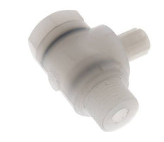6x4mm & G1/2'' PVDF-Kompressionsverschraubung mit Außengewinde und Hohlschraube 10 bar