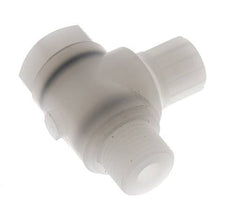 10x8mm & G1/2'' PVDF-Kompressionsverschraubung mit Außengewinde mit Hohlschraube 10 bar