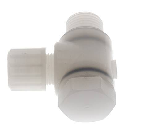 12x10mm & G1/2'' PVDF-Kompressionsverschraubung mit Außengewinde und Hohlschraube 10 bar