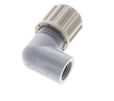 8x6mm & G1/8'' PA Elbow Compression Fitting with Female Threads 10 bar [2 Pieces]