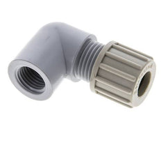 10x8mm & G1/4'' PA Elbow Compression Fitting with Female Threads 10 bar