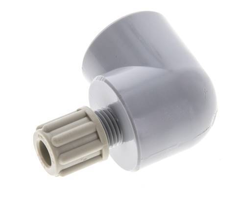 6x4mm & G3/8'' PA Elbow Compression Fitting with Female Threads 10 bar [2 Pieces]