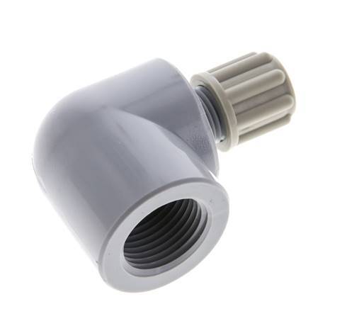 6x4mm & G3/8'' PA Elbow Compression Fitting with Female Threads 10 bar [2 Pieces]