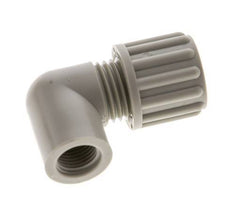 8x6mm & G1/8'' PP Elbow Compression Fitting with Female Threads 10 bar