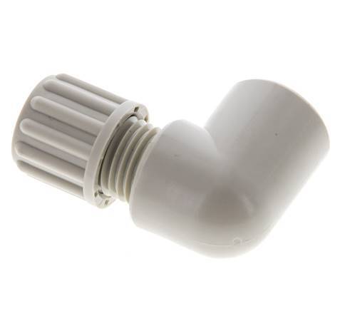 8x6mm & G1/4'' PP Elbow Compression Fitting with Female Threads 10 bar