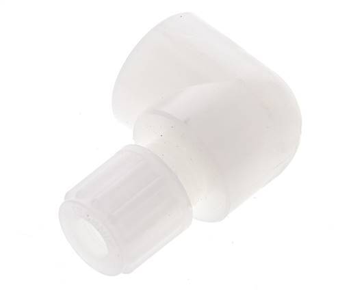 6x4mm & G1/2'' PVDF Elbow Compression Fitting with Female Threads 10 bar