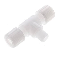 10x8mm & G1/4'' PVDF T-Shape Tee Compression Fitting with Male Threads 10 bar