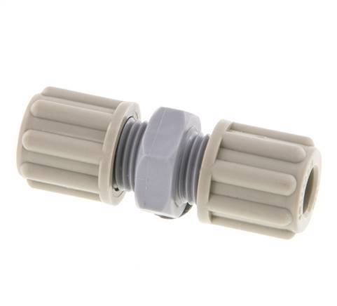 6x4mm PA Gerade Druckverschraubung 10 bar [5 Stück]