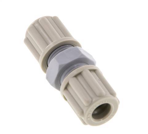 6x4mm PA Gerade Druckverschraubung 10 bar [5 Stück]