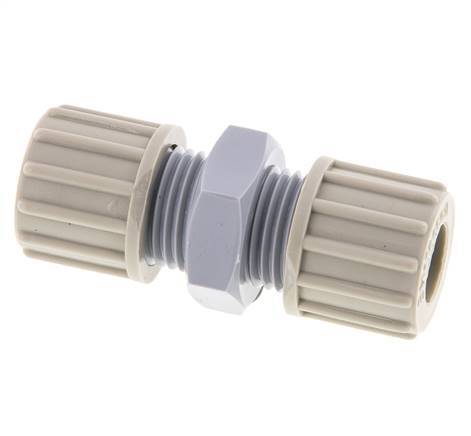 10x8mm PA Gerade Druckverschraubung 10 bar [2 Stück]