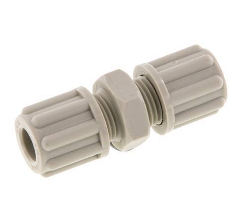 6x4mm PP Gerade Druckverschraubung 10 bar [2 Stück]