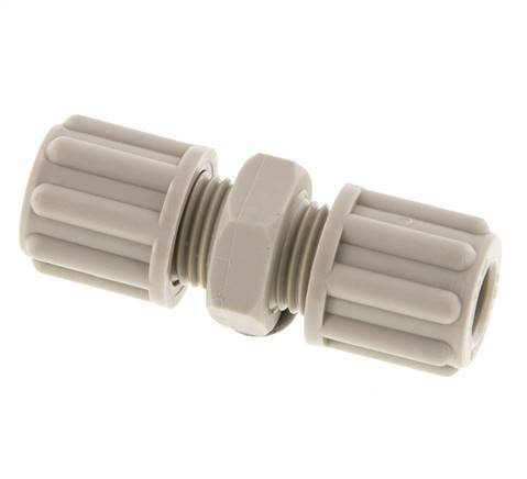 6x4mm PP Gerade Druckverschraubung 10 bar [2 Stück]