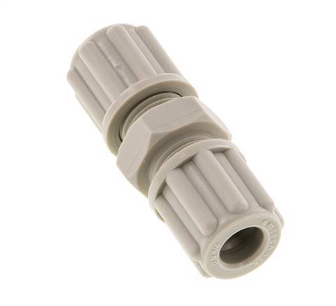 6x4mm PP Gerade Druckverschraubung 10 bar [2 Stück]