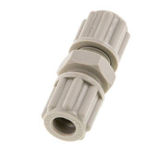 6x4mm PP Gerade Druckverschraubung 10 bar [2 Stück]