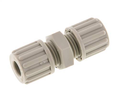 8x6mm PP Straight Compression Fitting 10 bar