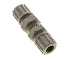 12x10mm PP Straight Compression Fitting Bulkhead 10 bar