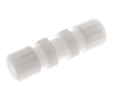 12x10mm PVDF Straight Compression Fitting Bulkhead 10 bar