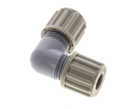 8x6mm PA-Winkel-Druckverschraubung 10 bar [2 Stück]