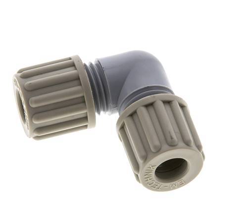 8x6mm PA-Winkel-Druckverschraubung 10 bar [2 Stück]