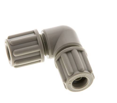 6x4mm PP-Winkel-Kompressionsverschraubung 10 bar [2 Stück]