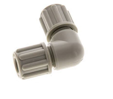 6x4mm PP-Winkel-Kompressionsverschraubung 10 bar [2 Stück]