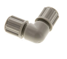 6x4mm PP-Winkel-Kompressionsverschraubung 10 bar [2 Stück]