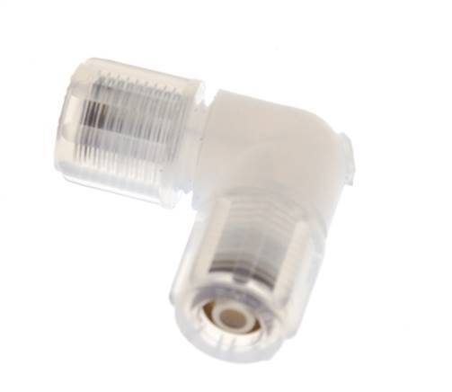 6x4mm & PFA Elbow Compression Fitting with Female Threads 10 bar
