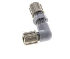 6x4mm PA Winkelkompressionsverschraubung Bulkhead 10 bar [2 Stück]