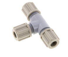 6x4mm PA T-Shape T-Kompressionsfitting 10 bar [2 Stück]