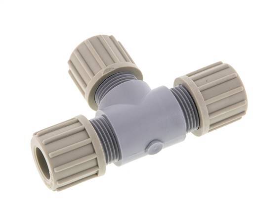 14x12mm PA T-Shape Tee Compression Fitting 10 bar