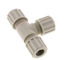 12x10mm PP T-Shape Tee Compression Fitting 10 bar