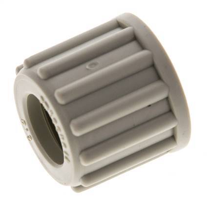 12x10mm (M18x1.5) PP Überwurfmutter gerändelt [5 Stück]